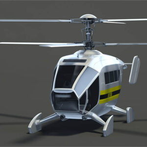 futuristic helicopter aircraft
