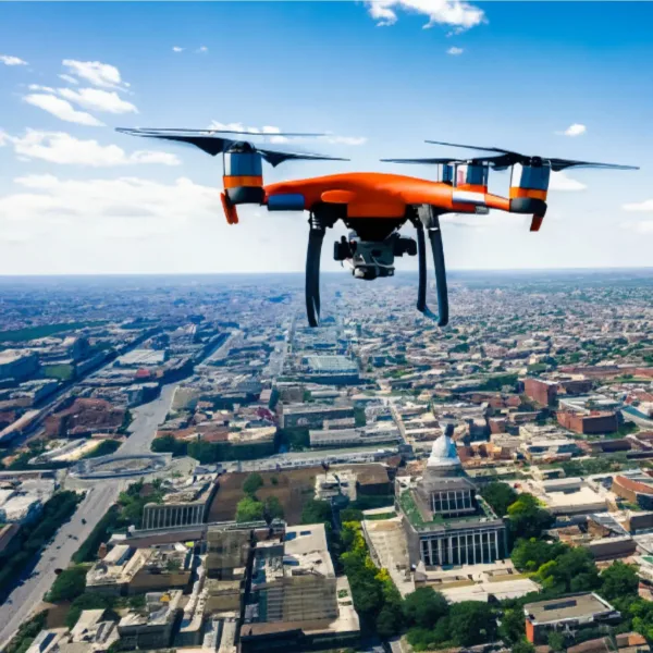 drone over Washington DC